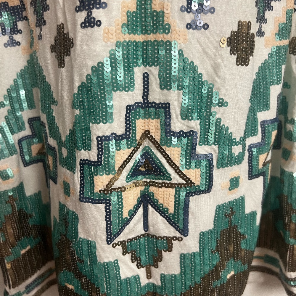 White Bedazzled Mini Skirt - Picture 3 of 5